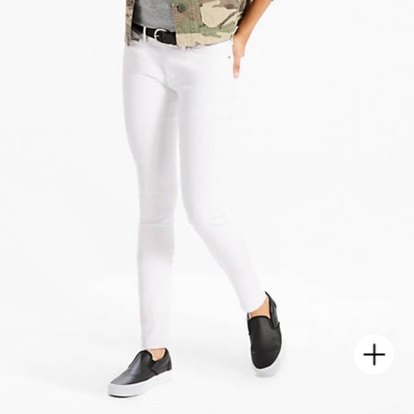 Levi’s 711 Women’s Jeans - White - Picture 5 of 7